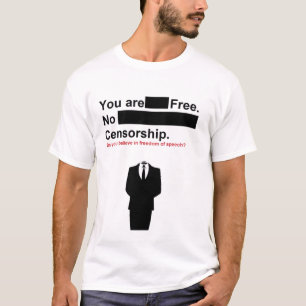 T-shirt aucune censure