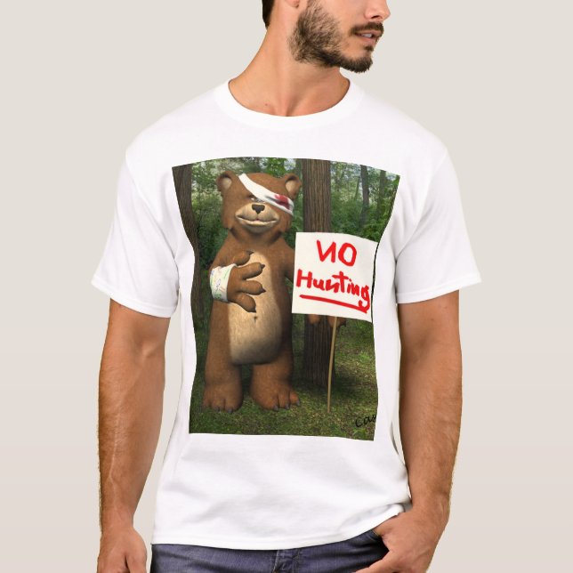 T-shirt Aucune chasse (Devant)
