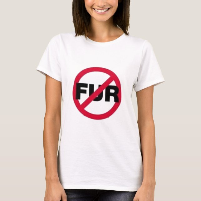T-shirt Aucune chemise de fourrure (Devant)