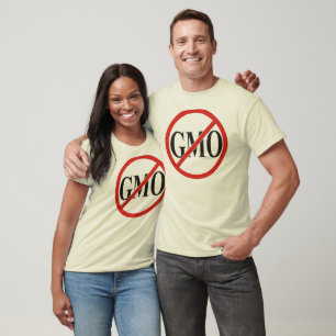 T-shirt Aucune chemise de GMO