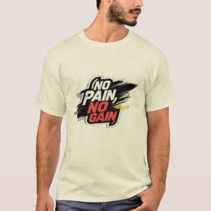 T-shirt aucune douleur sur le gain
