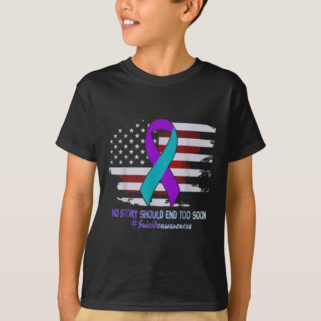 T-shirt Aucune Histoire Ne Devrait Se Terminer Trop Tôt Dr (Devant)