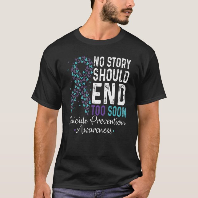 T-shirt Aucune Histoire Ne Devrait Se Terminer Trop Tôt Pr (Devant)