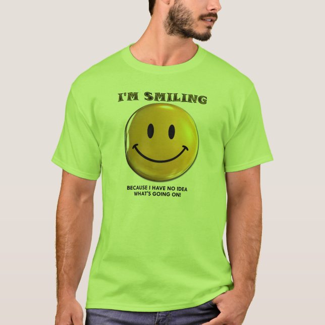 T-shirt aucune idée (Devant)