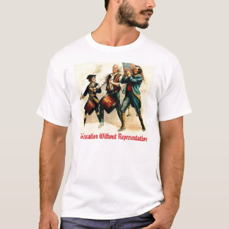 T-shirt Aucune imposition sans représentation