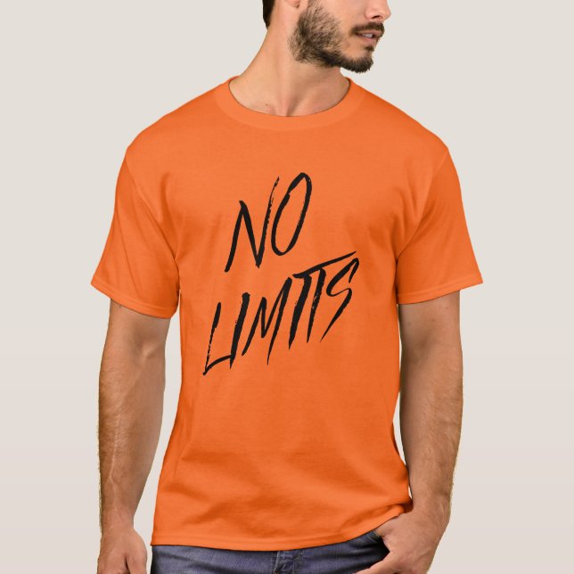 T-shirt Aucune limite (Devant)