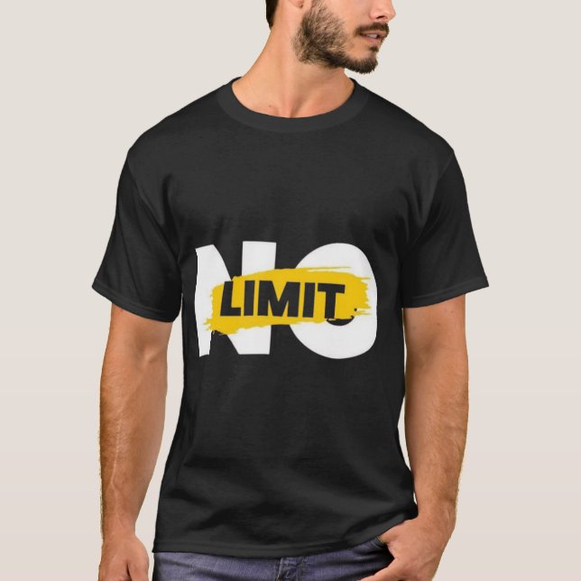 T-shirt Aucune Limite (Devant)