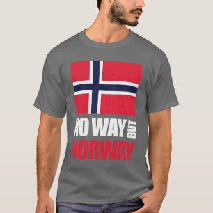 T-shirt Aucune manière mais chemise de la Norvège