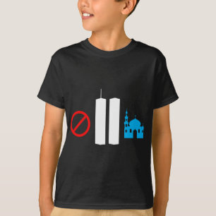 T-shirt Aucune mosquée de point zéro