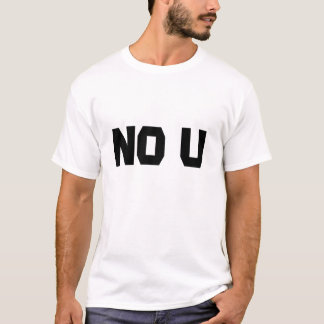 T-shirt Aucune pièce en t d'U