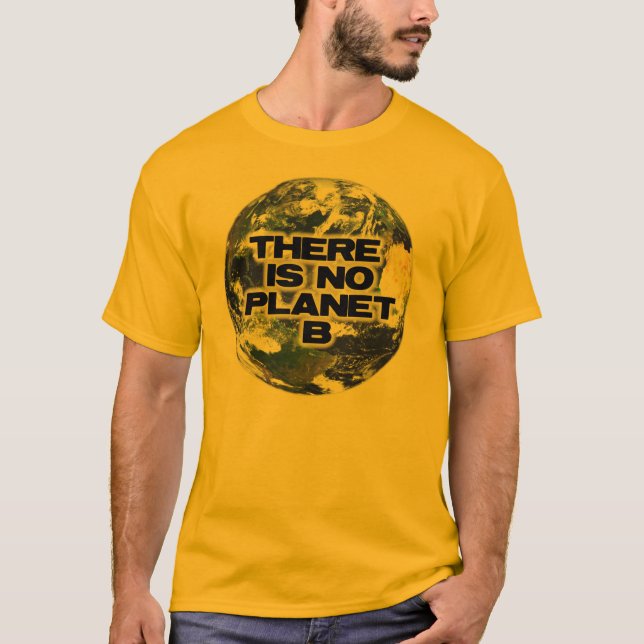 T-shirt Aucune planète B (Devant)