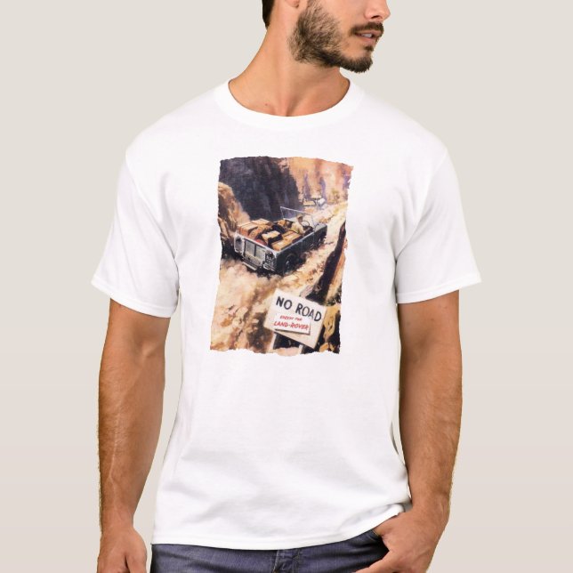T-shirt Aucune route ..... excepté des vagabonds de terre (Devant)