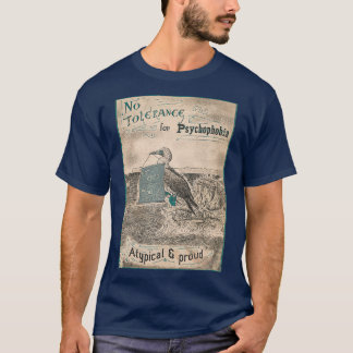 T-shirt Aucune tolérance pour la psychophobie Neurodiversi
