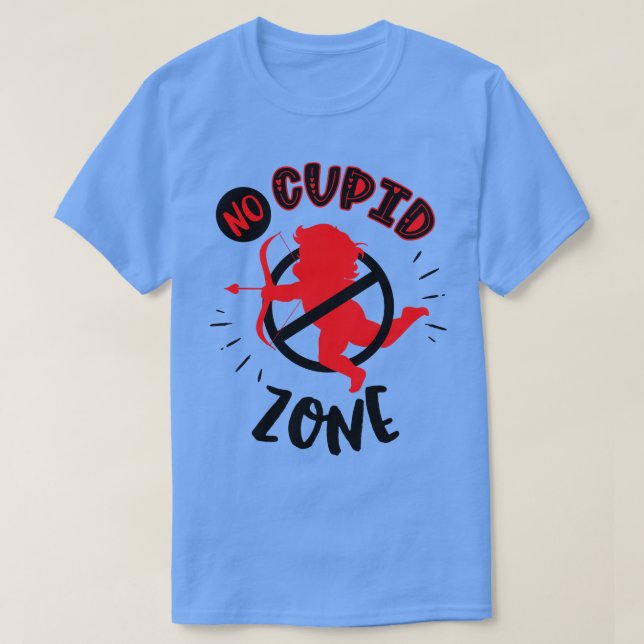 T-shirt Aucune zone 1 cupide (Design devant)
