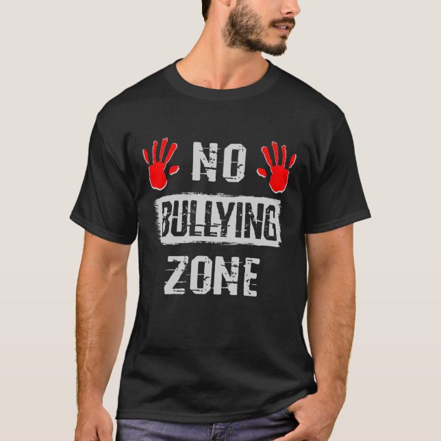 T-shirt Aucune zone d'intimidation (Devant)