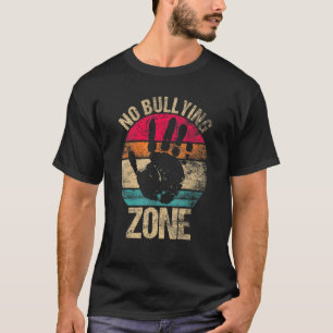 T-shirt Aucune zone d'intimidation Jour de l'unité Vintage