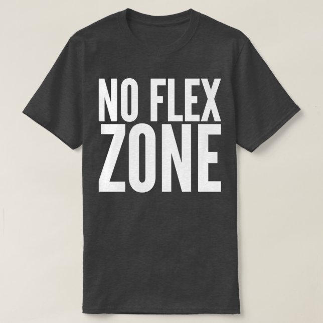 T-shirt Aucune zone flex (Design devant)