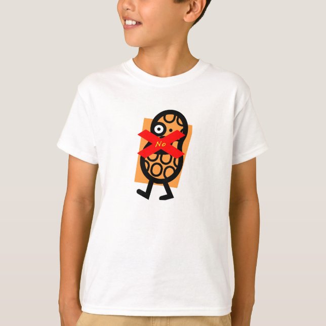 T-shirt Aucunes arachides pour moi (Devant)