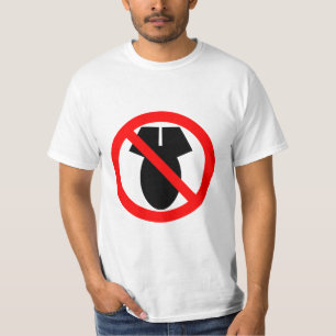 T-shirt Aucunes armes nucléaires