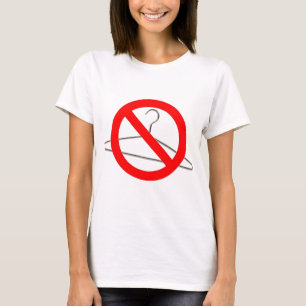 T-shirt Aucuns cintres de fil ! ! !