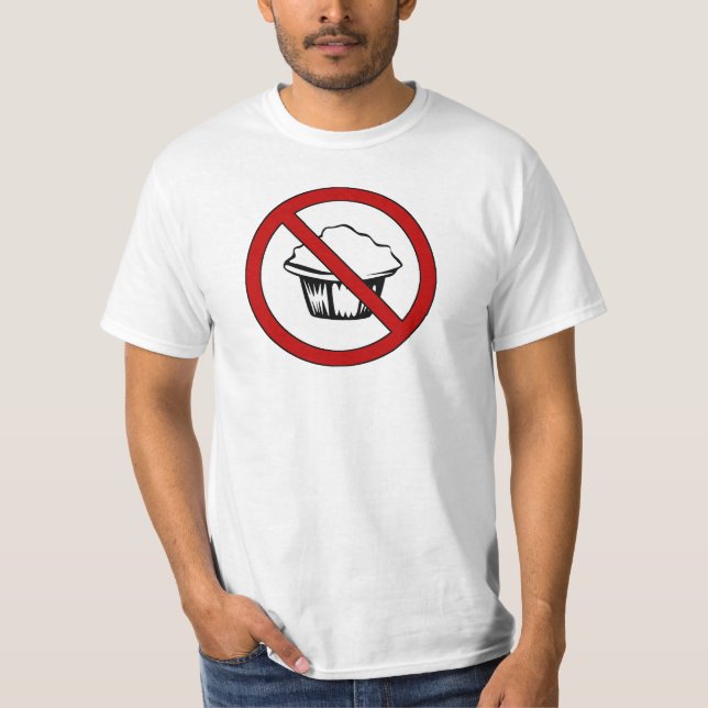 T-shirt AUCUNS dessus de petit pain ! Grosse plaisanterie (Devant)