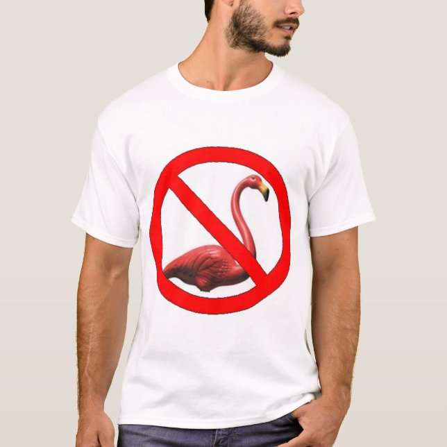 T-shirt Aucuns Flamants roses (Devant)