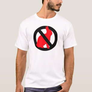 T-shirt Aucuns lapins permis