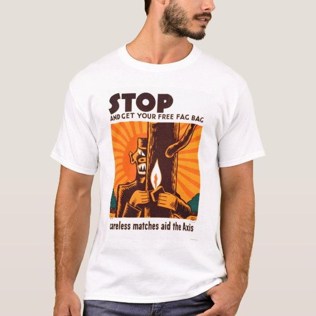 T-shirt Aucuns matchs négligents WPA 1942 (Devant)