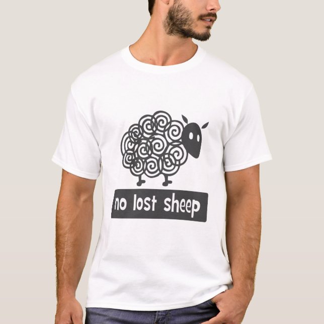 T-shirt Aucuns moutons perdus (Devant)