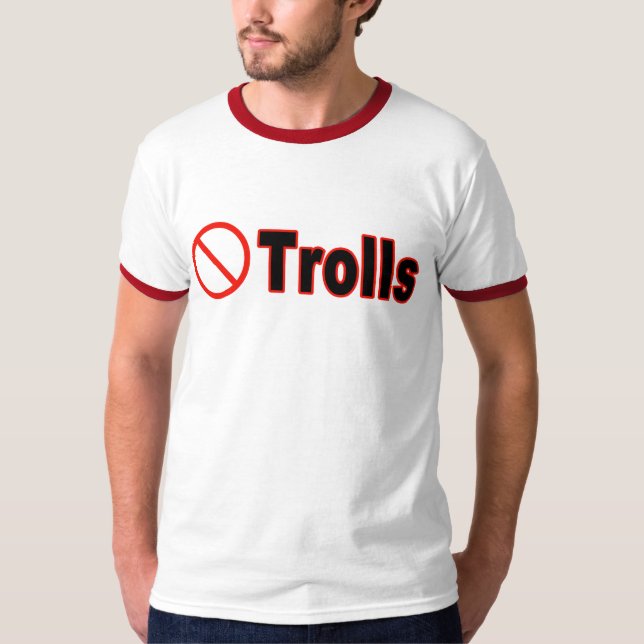 T-shirt Aucuns trolls (Devant)