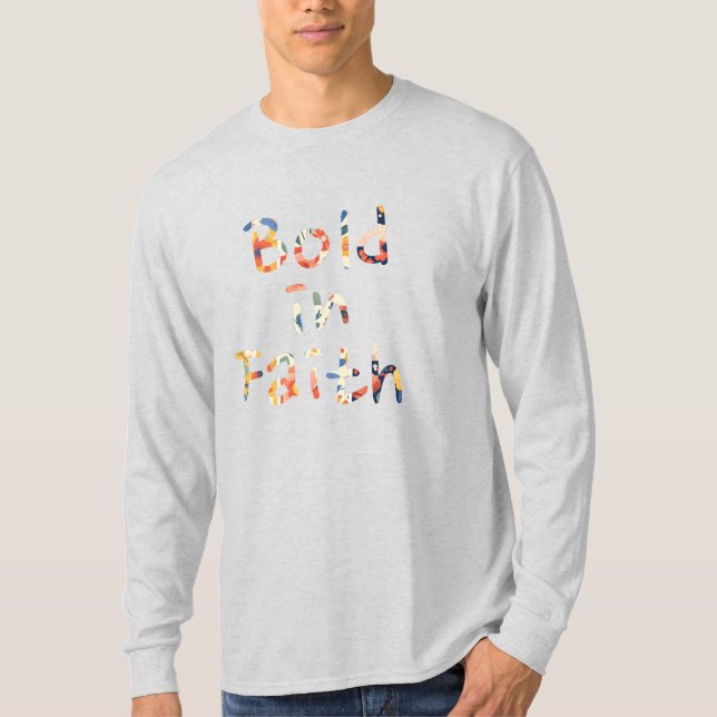 T-shirt Audace Dans La Foi (Devant)