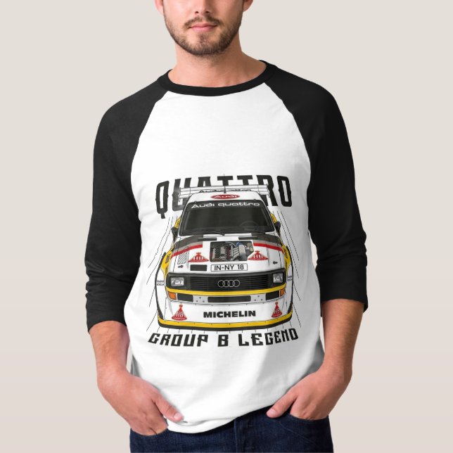 T-shirt Audi Quattro (Devant)