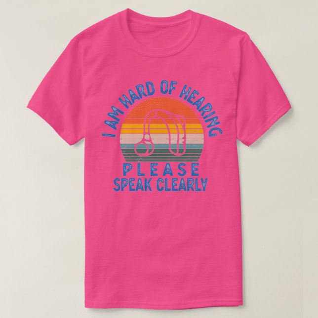 T-shirt Audience - Handicap auditif - don 1 (Design devant)