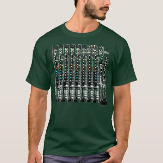 T-shirt Audio amp Sound Engineer Mix Console Enregistremen