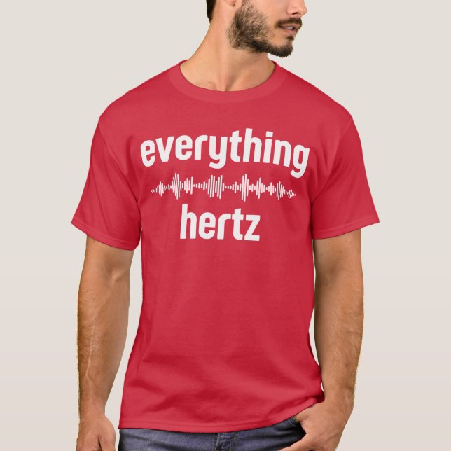 T-shirt Audio Engineer Funny Sound Guy Studio Music Everyt (Devant)