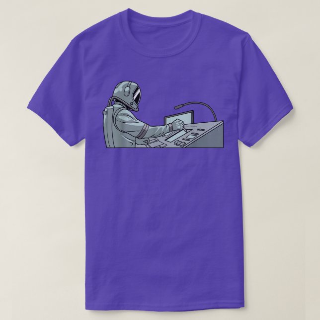 T-shirt Audio Engineer - Music Astronaut Studio Guy Sound  (Design devant)