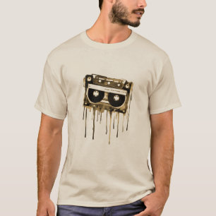 T-shirt audiocassette vintage