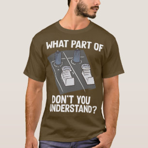 T-shirt audiologiste Dj Music Ingénieur sonore