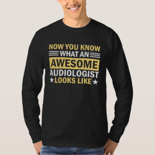 T-shirt Audiologue Docteur  Audiologie Oreille Appareil Au