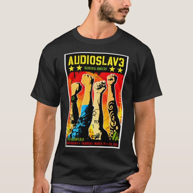 T-shirt audiosclave Tour Essential (Devant)