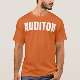 T-shirt Auditeur Funny Titre de l'emploi Profession Annive