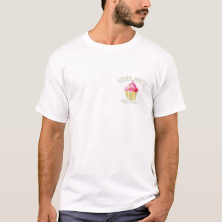 T-shirt Audra des hommes fait le placement cuire au four