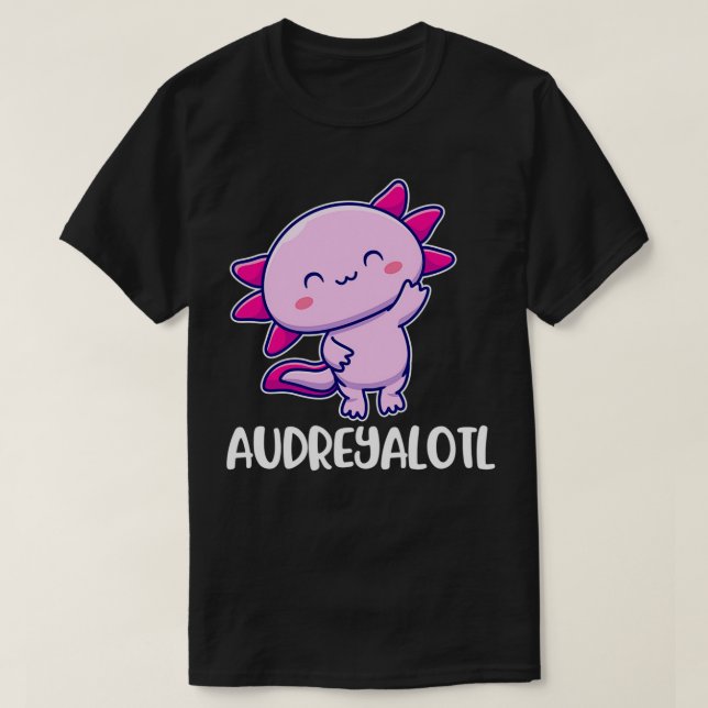 T-shirt Audreyalotl (Design devant)