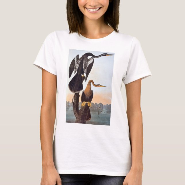 T-shirt Audubon : Anhinga (Devant)