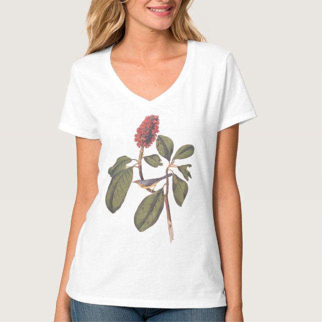 T-shirt Audubon Bonaparte Flycatcher Bird (Devant)