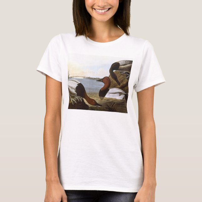 T-shirt Audubon : Canvasback (Devant)