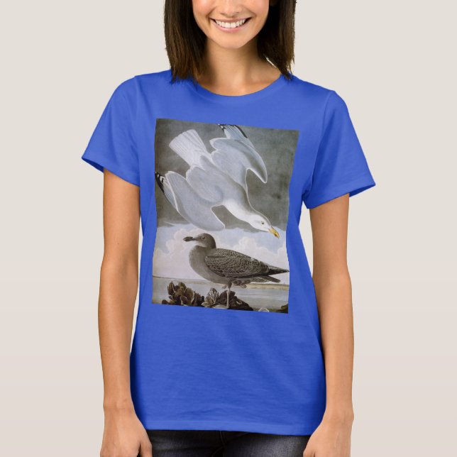 T-shirt Audubon : Goéland argenté (Devant)