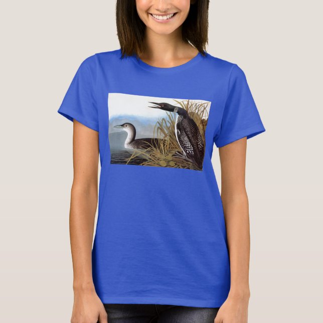 T-shirt Audubon : Loon commun (Devant)