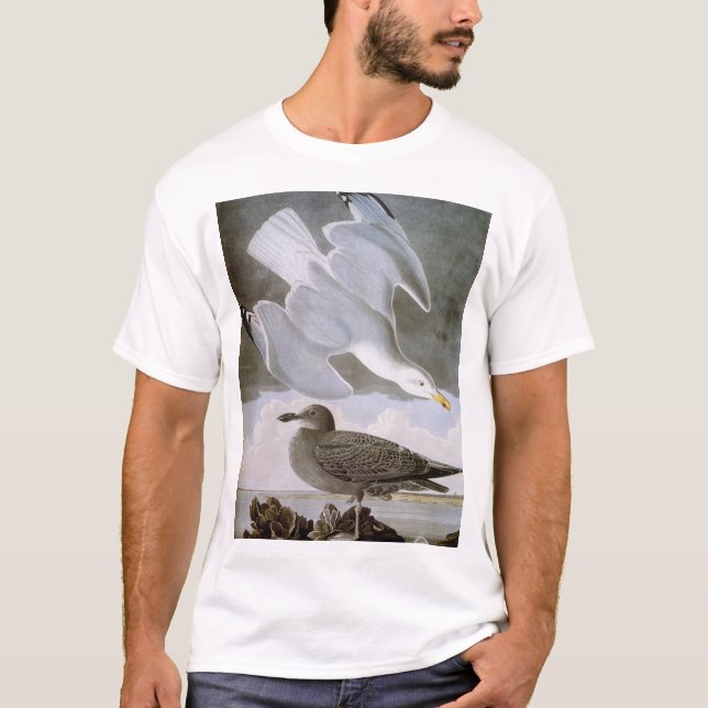 T-shirt Audubon : Mouette d'harengs (Devant)