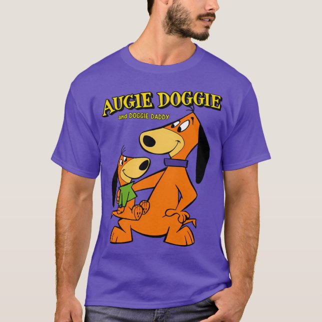 T-shirt Augie Doggie Doggie Daddy Father Son friends vinta (Devant)